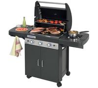 97336 Q.TA' 1 BARBECUE DUALGAS 3 CLASSIC LS PLUS DARK 9.6+2.3KW