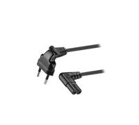 97354 cavo 3 metri nero PVC 250V Goobay