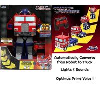 97370 TRANSFORMERS GENERATION 1 OPTIMUS PRIME TRANSFORMING TO ROBOT 1/16 REMOTE