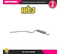 97520 Silenziatore posteriore adatto a Fiat Seicento 1,1 (MARCA MTS)..