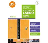 9788800366434 A SCUOLA DI LATINO. LEZIONI. PER LE SCUO LE MONNIER GIAN BIAGIO CO