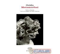 9788806227012 P. Nasone Ovidio Le metamorfosi Einaudi