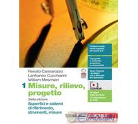9788808699916 RENATO CANNAROZZO MISURE, RILIEVO, PROGETTO. PER LE SCUOLE ZANICHE