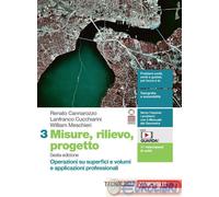 9788808962386 MISURE RILIEVO PROGETTO PER LE SCUOLE ZANICHELLI RENATO CANNAROZZO