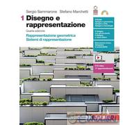 9788808975423 DISEGNO E RAPPRESENTAZIONE 1 PER LE SCUO ZANICHELLI SERGIO SAMMARO