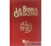 BIBBIA DI GERUSALEMME - EDIZIONE IN TELA ROSSA CON COFANETTO