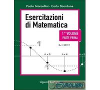 9788820763510 Carlo Sbordone Esercitazioni di matematica. Vol. 1/1 Liguori