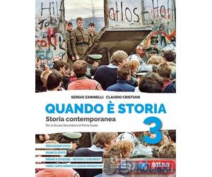 9788826823782 ZANINELLI QUANDO ?ê STORIA 3 + ESAME STATO ATLAS