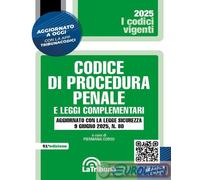 9788829115723 A.A.V.V. Codice di procedura penale e leggi complementari La Tribu