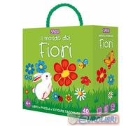 Il mondo dei fiori. Q-box. Con 10 figure sagomate. Con puzzle
