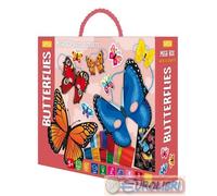9788830356092 A.V. Butterfly. Mega box arts & crafts. Con gadget Sassi
