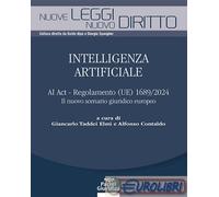 9788833798110 A.V. Intelligenza artificiale. AI Act - Regolamento (UE) 1689/2024