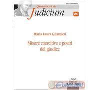 9788833799636 Maria Laura Guarnieri Misure coercitive e poteri del giudice Pacin