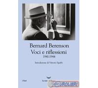 9788834600719 BERENSON VOCI E RIFLESSIONI LA NAVE DI TESEO