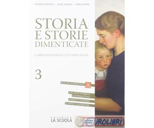 9788835051022 GENTILE RONGA ROSSI STORIA E STORIE DIMENTICATE 3 KIT LA SCUOLA