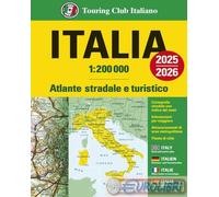 9788836582785 A.V. Italia. Atlante stradale e turistico 1:200.000. Ediz. multili