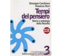 9788842109914 CAMBIANO TEMPI DEL PENSIERO 3 LATERZA SCOLAST. -