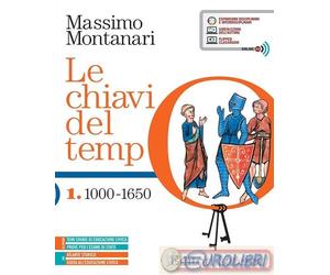 9788842118985 MONTANARI CHIAVI DEL TEMPO 1 + ATLANTE + ED.CIV LATERZA SCOLAST.