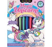 9788847741829 A.V. Caleidoscopio. Magici unicorni. Ediz. illustrata. Con 6 penna