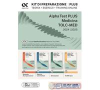 9788848326605 AA.VV. ALPHA TEST PLUS MEDICINA TOLC-MED. KIT C ALPHA TEST