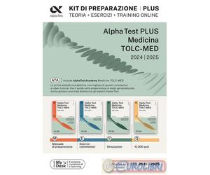 9788848326605 AA.VV. ALPHA TEST PLUS MEDICINA TOLC-MED. KIT C ALPHA TEST