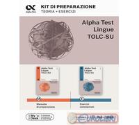 9788848327152 Raffaella Reale Alpha Test. Lingue TOLC-SU. Kit di preparazione. E