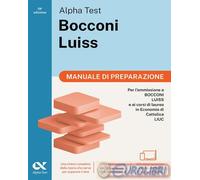 9788848329101 A.V. Alpha Test Bocconi e Luiss Manuale di preparazione. Edizione