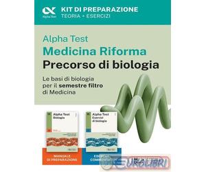 9788848329231 A.A.V.V. Alpha Test Medicina Riforma Precorso di Biologia. Edizion