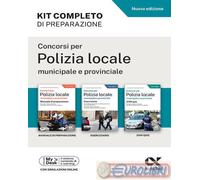 9788848329484 A.A.V.V. Concorsi per polizia locale - kit di preparazione. Con qu