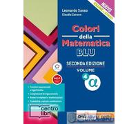 9788849424072 ZANONE CLAUDIO COLORI DELLA MATEMATICA 4 ALFA BLU PETRINI