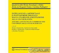 9788849559033 A.A.V.V. Intelligenza artificiale e piattaforme digitali: dalla co