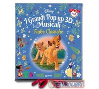 9788852250736 A.A.V.V. Fiabe classiche Disney. I grandi pop-up 3D musicali. Prem