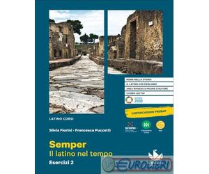 9788857791012 FIORINI SILVIA; PUCCETTI FRANCESCA SEMPER 2 IL LATINO NEL TEMPO. E