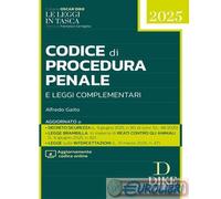 9788858217962 Alfredo Gaito Codice di procedura penale e leggi complementari Poc