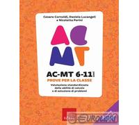 9788859020905 Cesare Cornoldi AC-MT 6-11 anni. Prove per la scuola primaria Eric