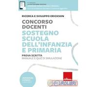 9788859033165 Concorso docenti. Sostegno scuola dell’infanzia e primaria. Manu