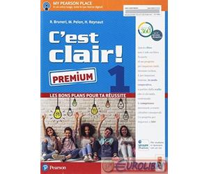 9788861615519 BRUNERI ROSSELLA C'EST CLAIR 1 LANG-BRUNO MONDADORI