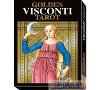 9788865274361 A.V. Golden Visconti Tarot Lo Scarabeo