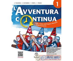 9788869174858 TANCREDI ANNA; CHITARRINI ROBERTA; PORTA AVVENTURA CONTINUA 1 LATT