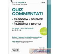 9788891429537 Quiz commentati. Filosofia e scienze umane. Filosofia e storia. C