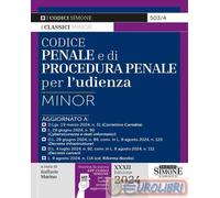 9788891440440 A.V. Codice penale e di procedura penale per l'udienza. Ediz. mino