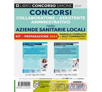 9788891440549 A.V. Concorsi Collaboratore e Assistente Amministrativo nelle Azie