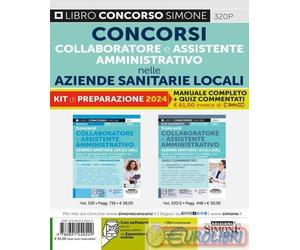 9788891440549 A.V. Concorsi Collaboratore e Assistente Amministrativo nelle Azie
