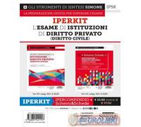 9788891441157 A.V. L'esame di istituzioni di diritto privato (diritto civile#. I