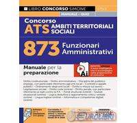 9788891442505 A.A.V.V. Concorso ATS Ambiti Territoriali Sociali 873 funzionari a