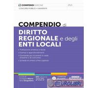 9788891442833 A.V. Compendio di diritto regionale e degli enti locali Edizioni G