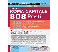 9788891442901 A.A.V.V. Concorso Roma Capitale 808 posti. 225 istruttori servizi