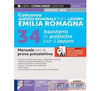 9788891442925 A.A.V.V. Concorso Agenzia Regionale per il lavoro Emilia Romagna.