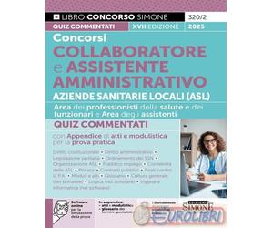 9788891443441 A.A.V.V. Concorsi collaboratore e assistente amministrativo Aziend