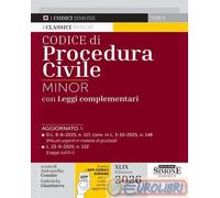9788891444172 A.A.V.V. Codice di procedura civile. Ediz. minor. Con APP CODICI S